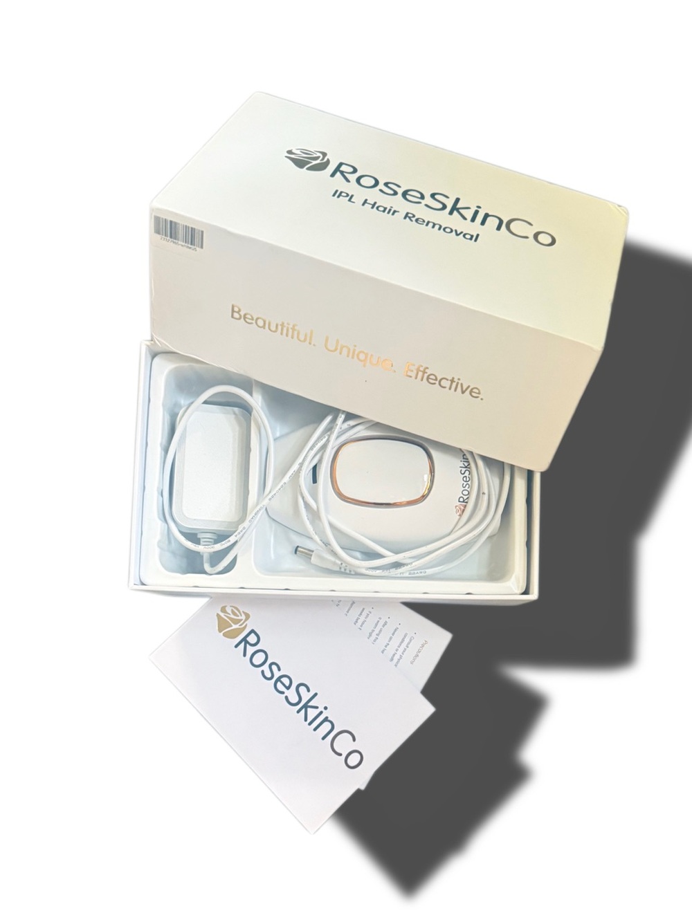 ROSE SKIN CO 
White IPL Hair Removal Device - At-Home Hair Reduction